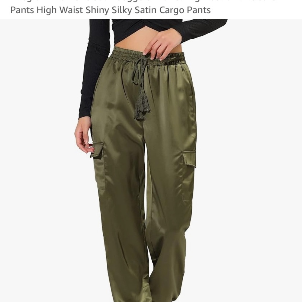 Olive Green Cargo Pants